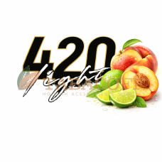 Табак для кальяна 420 Light Лайм персик 40 гр